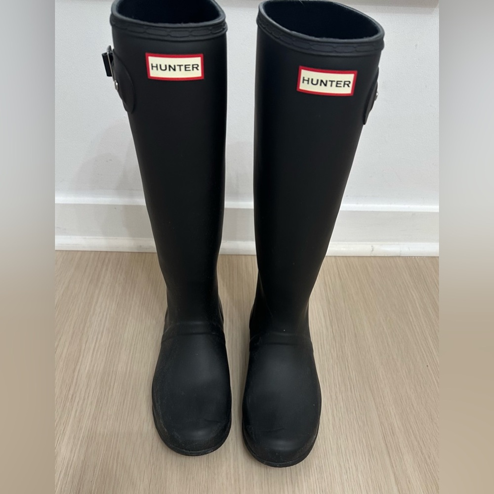 Hunter Black Women's Winter & Rain Boots